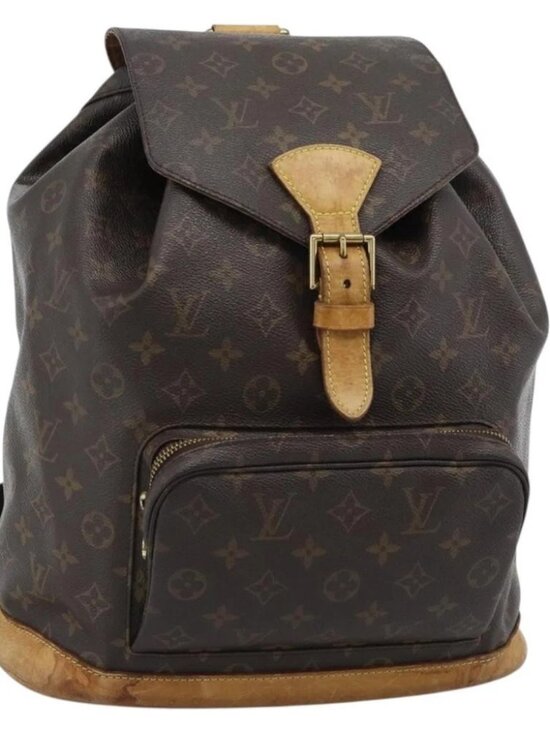LOUIS VUITTON Monogram Montsouris GM Backpack M51135 LV Auth 183302 main image 5